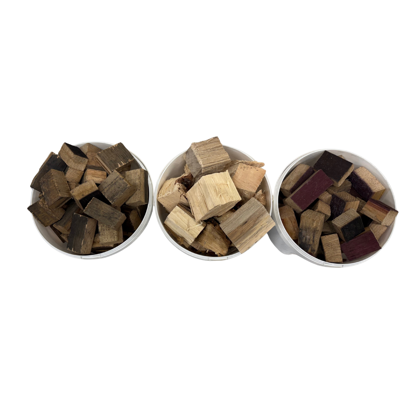 Rookchunks Tasting Box Premium - Weinfass, Whisky und Hickory