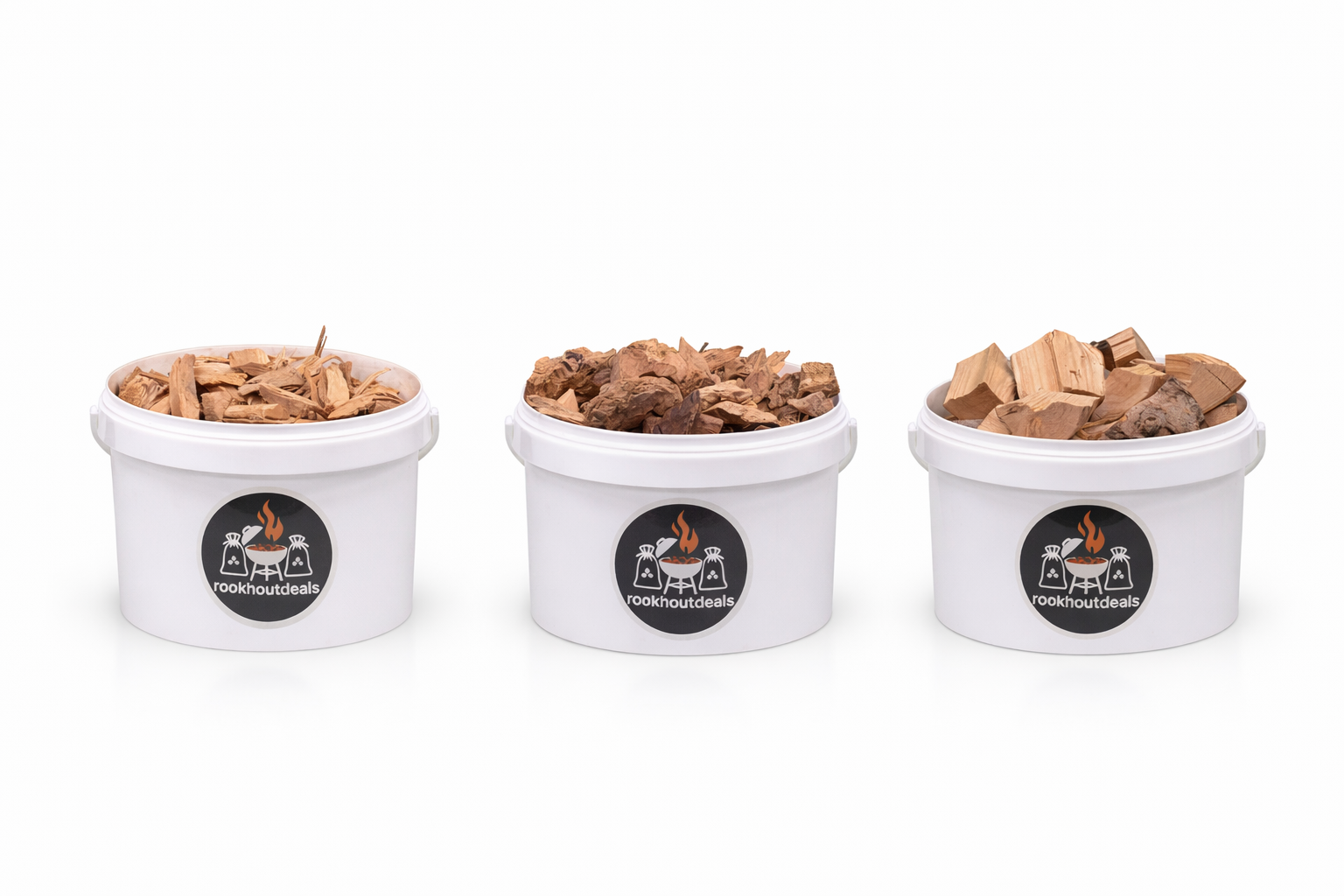 Mittelmeer Räucherchunks Paket - 3x 1 kg